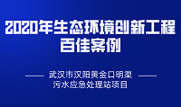 喜訊！蘇創(chuàng)環(huán)境武漢污水處理項目入選“2020年生態(tài)環(huán)境創(chuàng)新工程百佳案例”